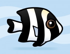 Four Stripe Damselfish